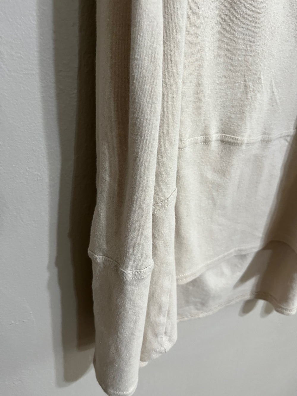 💐Free People Cream Midi Skirt with Drawstring Waist - Picture 4 of 11